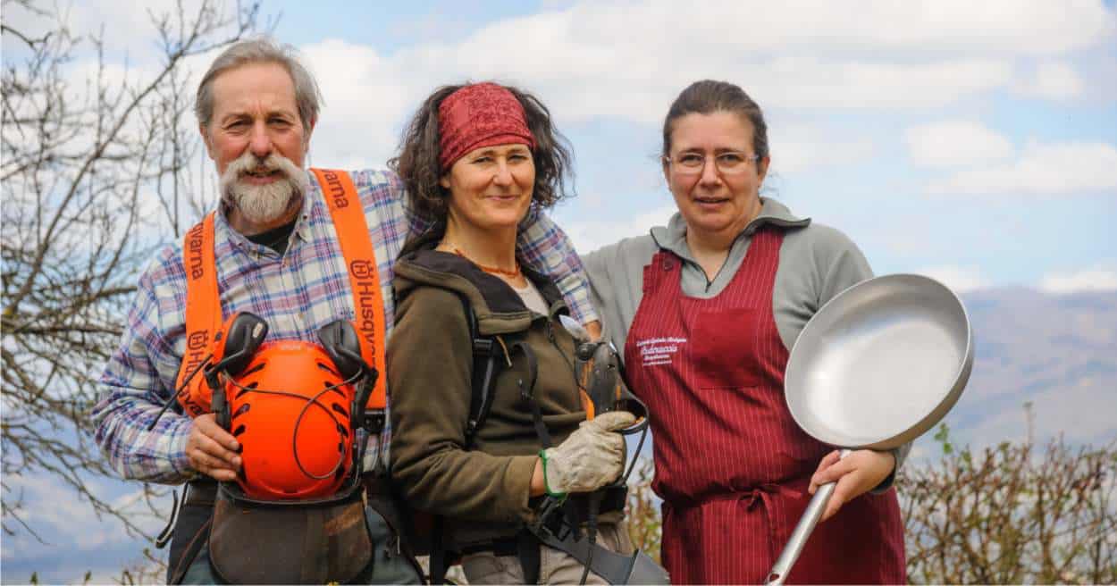 le persone dell'agriturismo